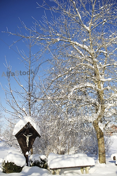 Roßhaupten, Rosshaupten, Ostallgäu in Bavaria in Germany.