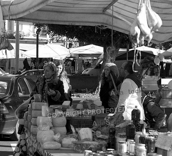 Flea market, Cagliary, Sardinia, Italy 