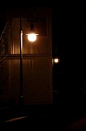 Streetlight by night